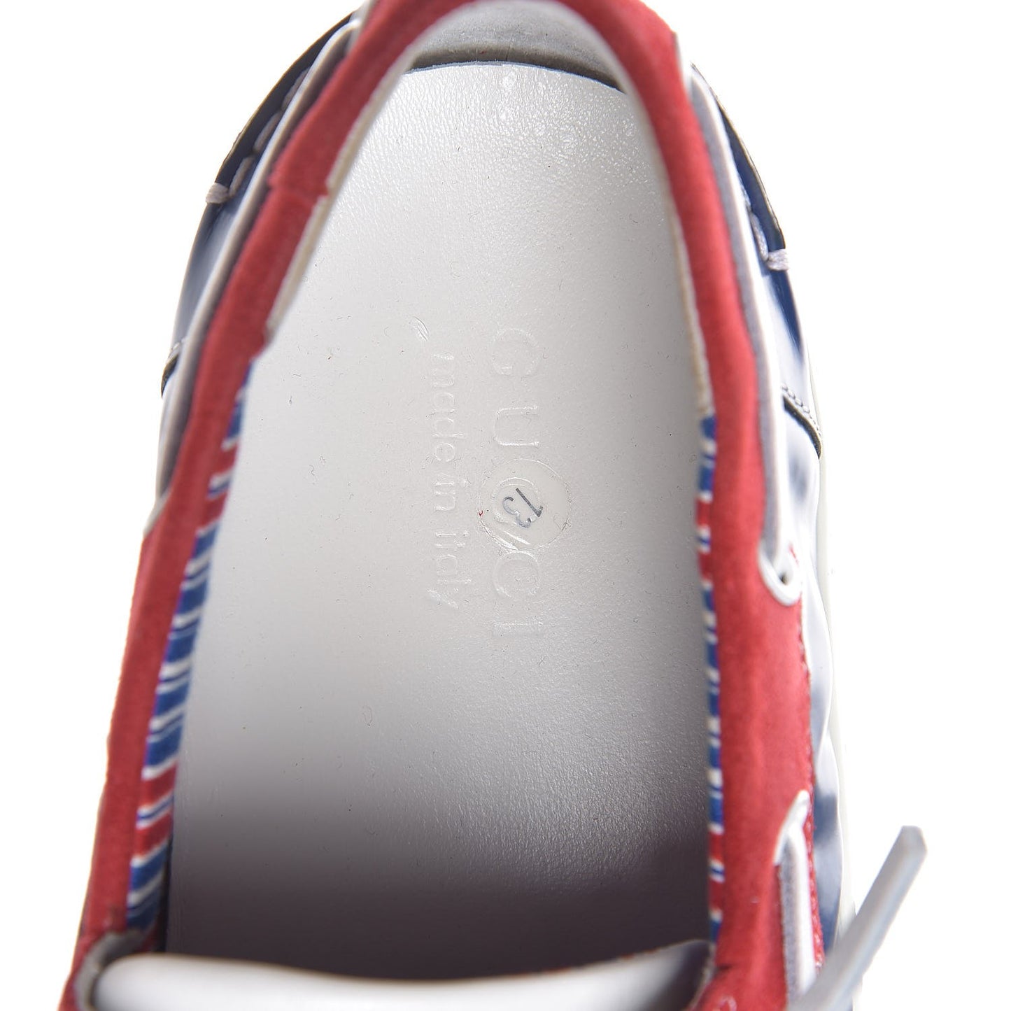 Mens Calfskin Wimbledon Sport Boat Shoes 13 Multi