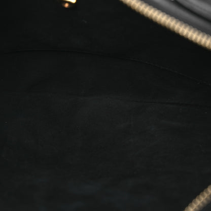 Salvatore Ferragamo Calfskin Maxi Gancio Shoulder Bag Black 5 of 10