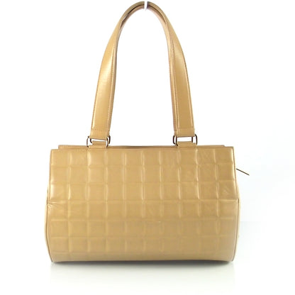 Chanel Lambskin Chocolate Bar Quilted Bag Beige 1 of 9