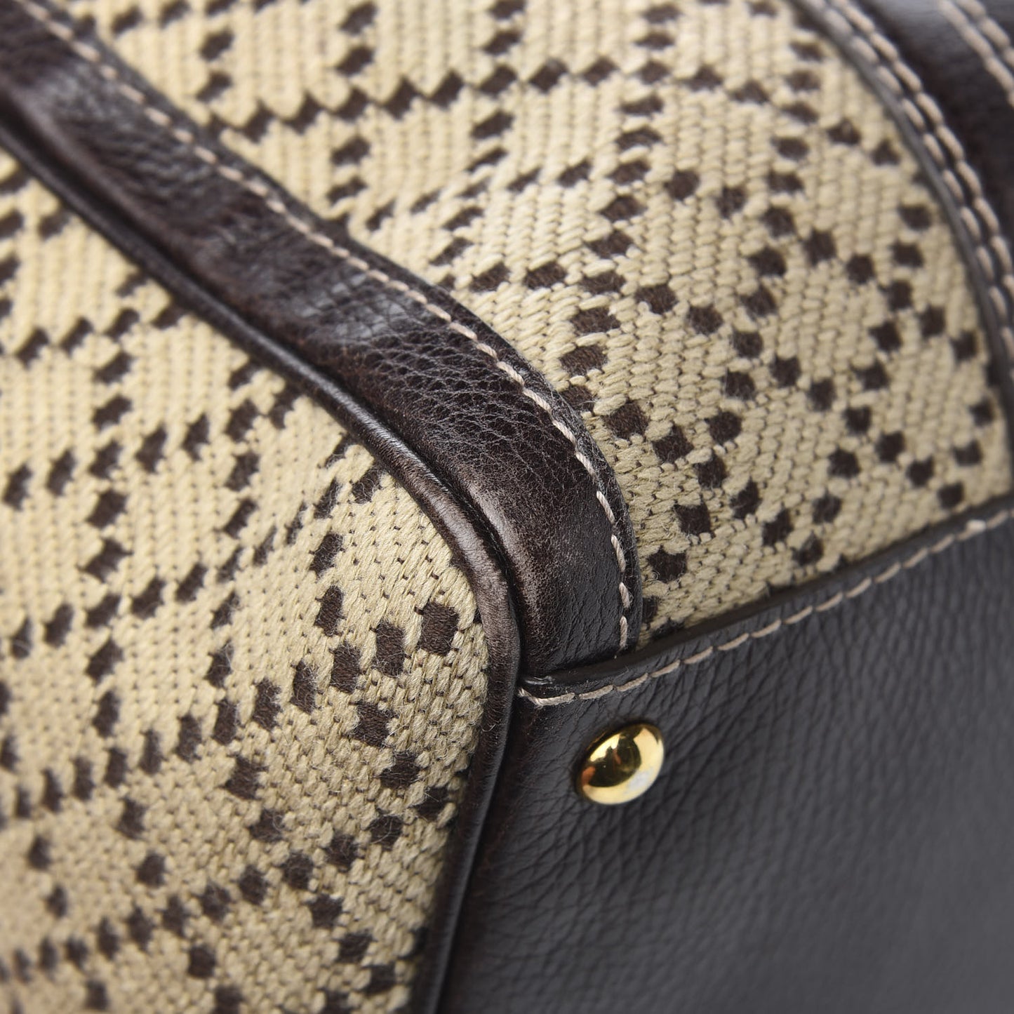 Diamante Calfskin Large Aviatrix Boston Brown