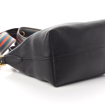 Prada Vitello Daino Tote Black 8 of 14