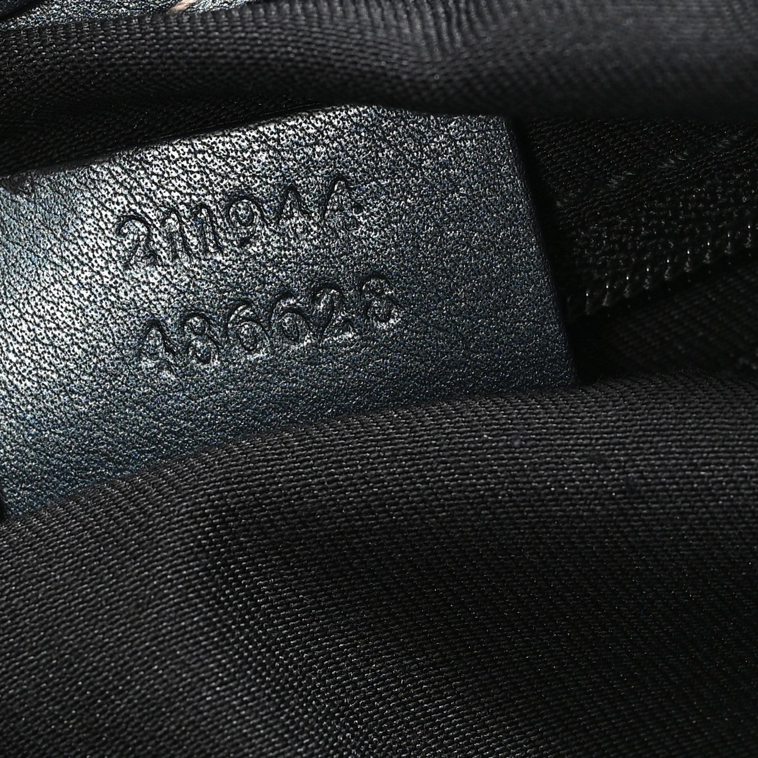 Gucci Monogram Medium Sukey Tote Metallic Blue 7 of 10