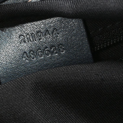 Gucci Monogram Medium Sukey Tote Metallic Blue 7 of 10