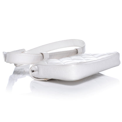 Chanel Caviar Flap Waist Belt Bag White 75 30 4 of 8