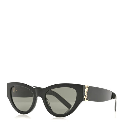 Saint Laurent Acetate Sunglasses SL M94 Black 1 of 8