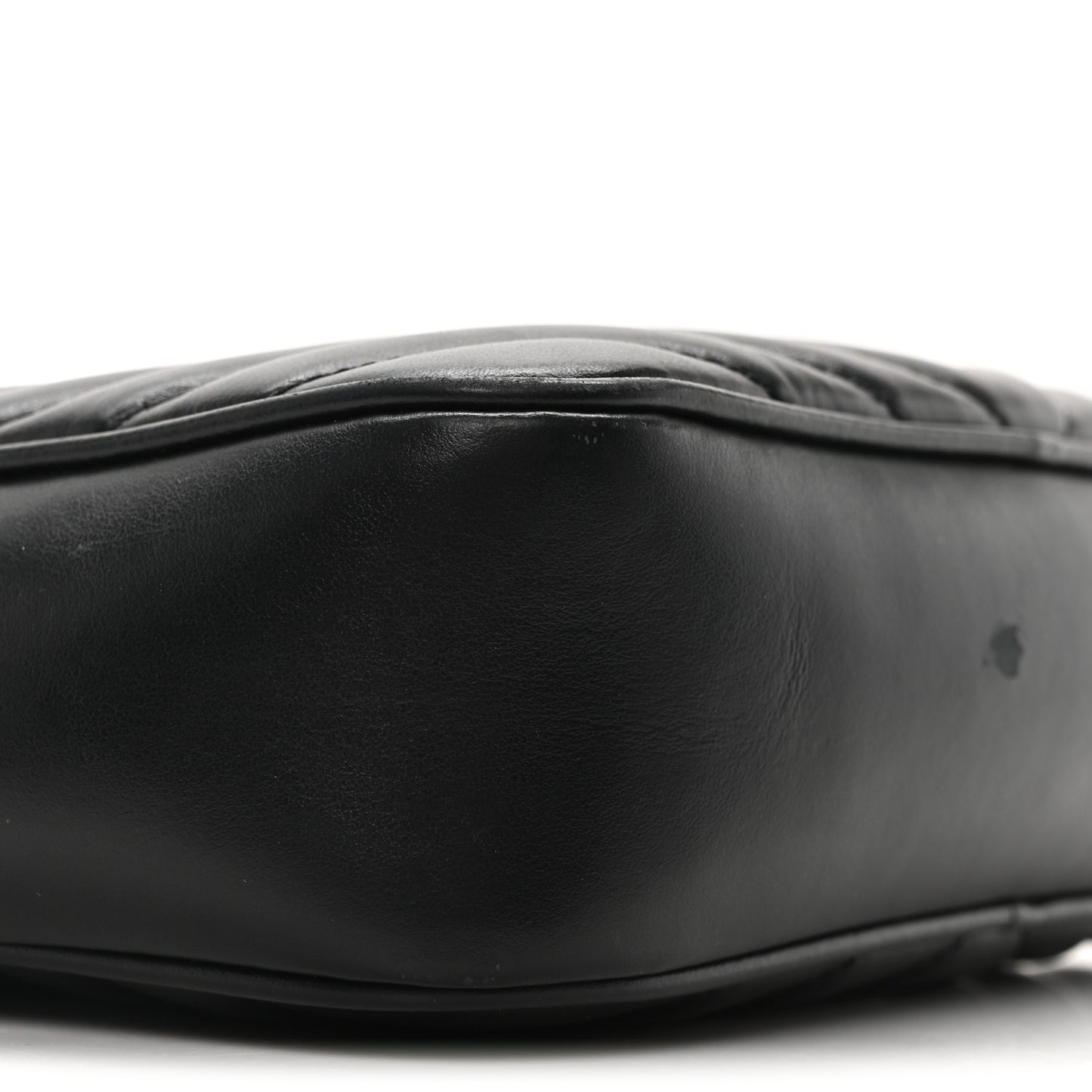 Calfskin Matelasse Monogram Lou Camera Bag Black