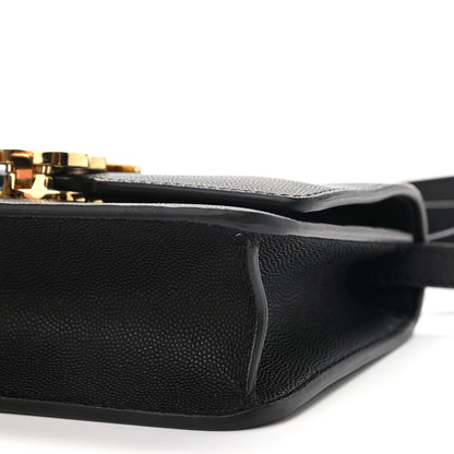 Burberry Grained Calfskin Mini TB Bag Black 9 of 13