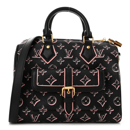 Louis Vuitton Monogram Fall for You Speedy Bandouliere 25 Black 1 of 10