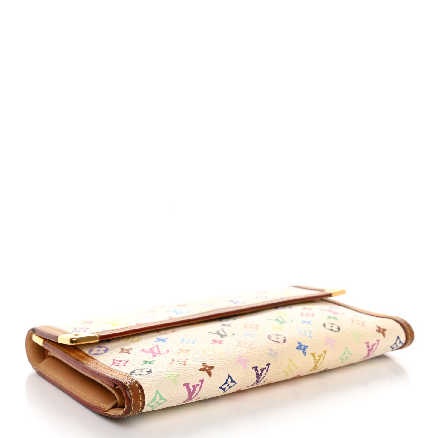 Monogram Multicolor Porte Tresor International Wallet White