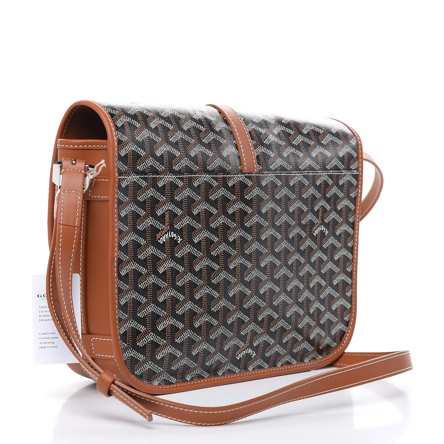 Goyard Goyardine Belvedere II MM Messenger Bag Black Gold 3 of 9