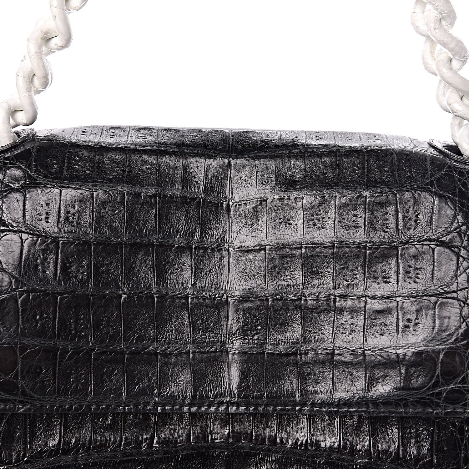 Nancy Gonzalez Crocodile Chain Flap Bag Black 10 of 10