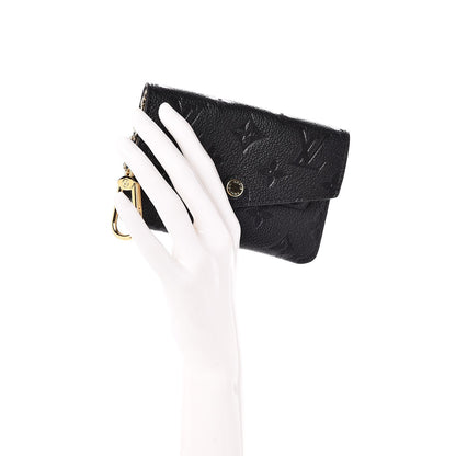 Louis Vuitton Empreinte Key Pouch Black 2 of 8