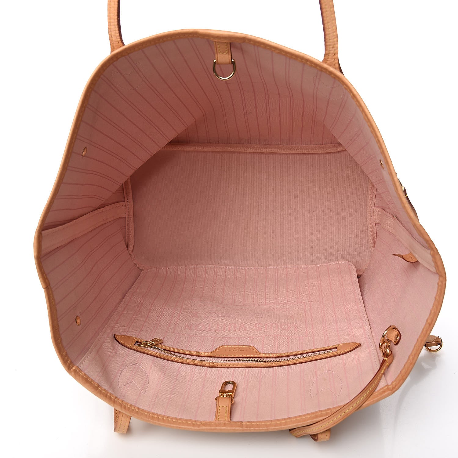Louis Vuitton Damier Azur Neo Neverfull MM Rose Ballerine 6 of 16