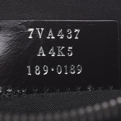 Fendi Vitello Century FF 1974 Embossed Messenger Black 7 of 7