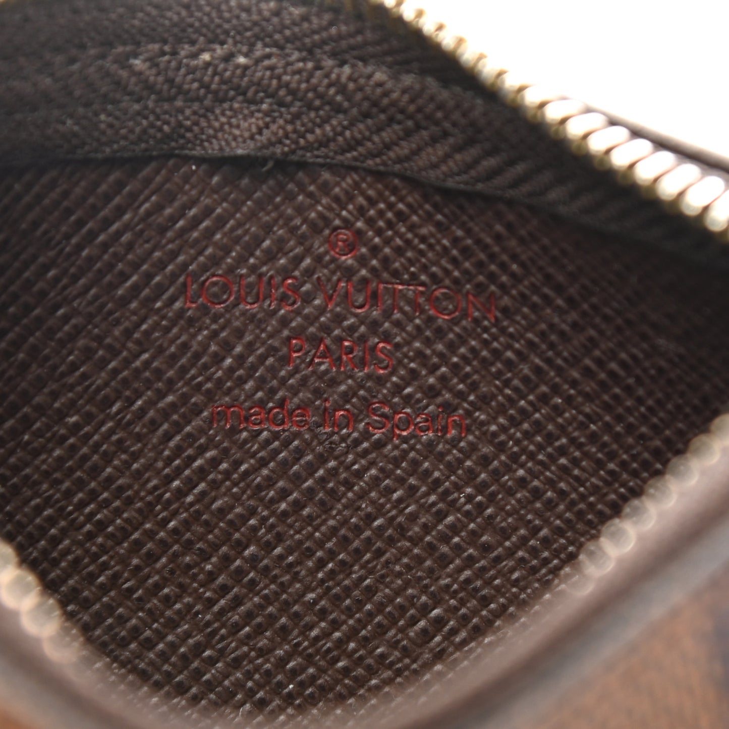 Damier Ebene Key Pouch