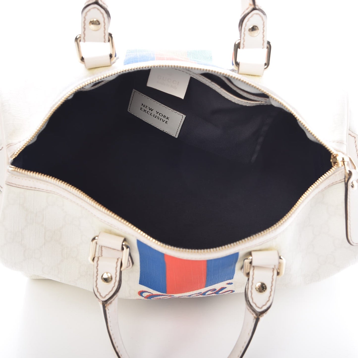 GG Plus Monogram Loves New York Medium Joy Boston