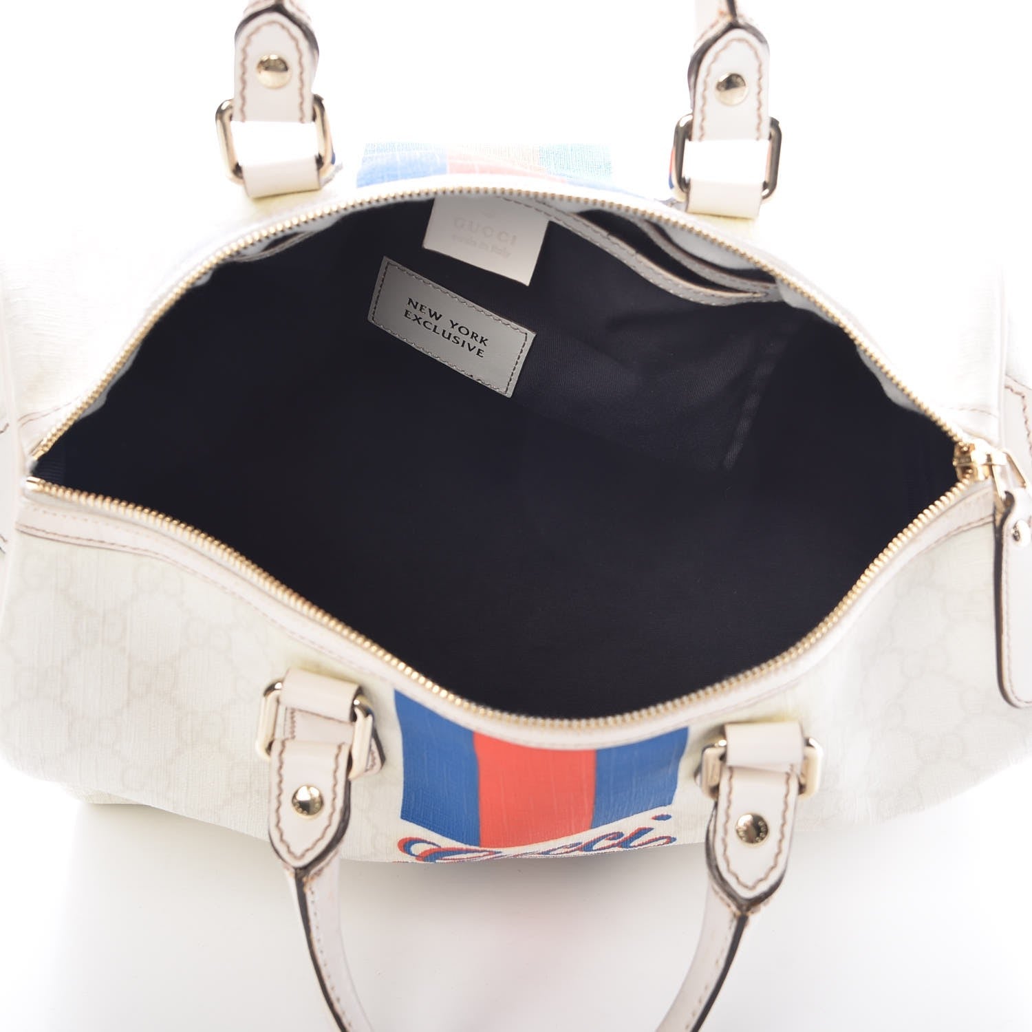 Gucci GG Plus Monogram Loves New York Medium Joy Boston 5 of 12