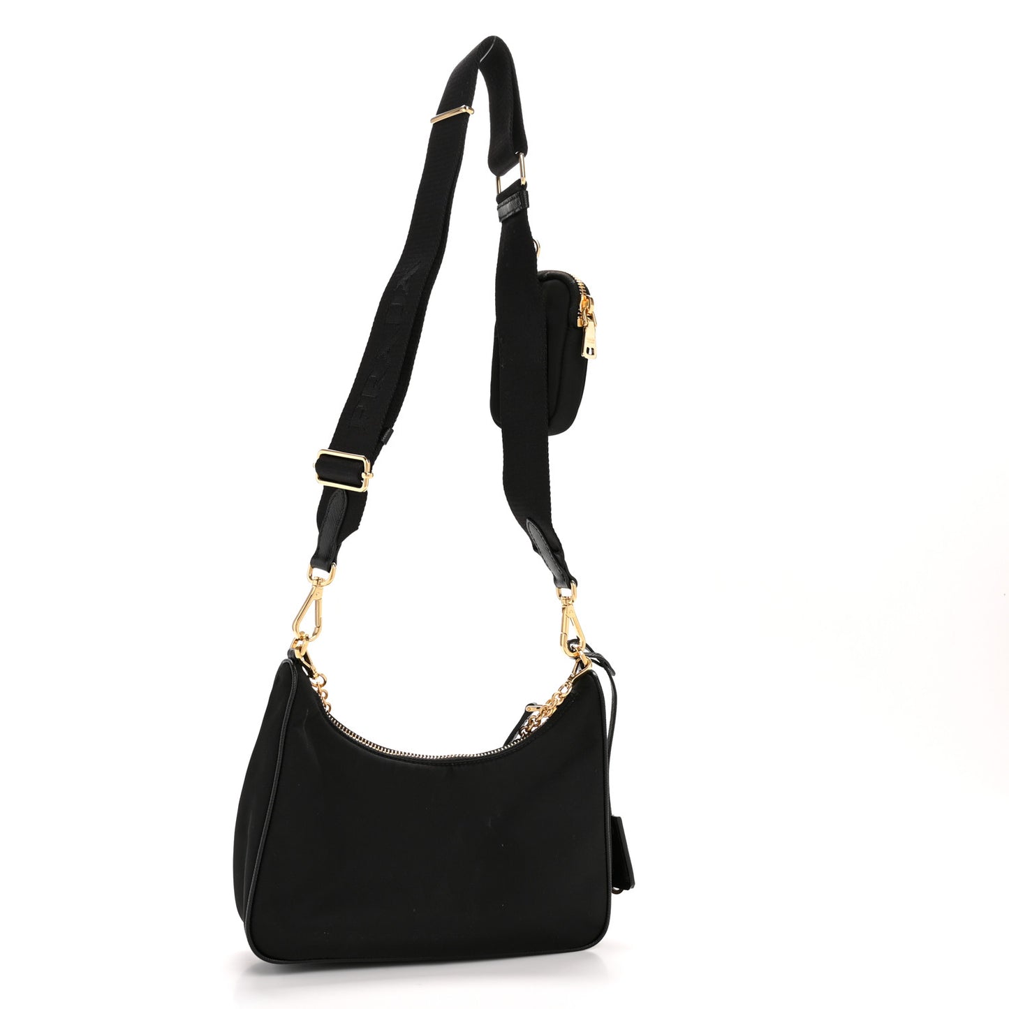 Nylon Re-Edition 2005 Shoulder Bag Black