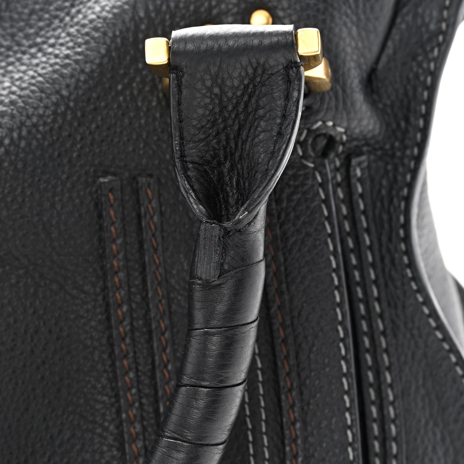 Chloe Calfskin Medium Marcie Satchel Black 14 of 18