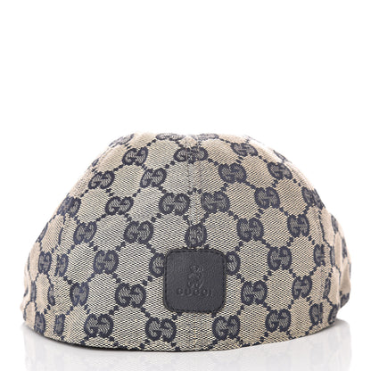 Gucci Monogram Kids Capello Driving Cap M Navy 3 of 5