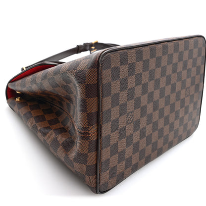 Louis Vuitton Damier Ebene Bergamo MM 7 of 8