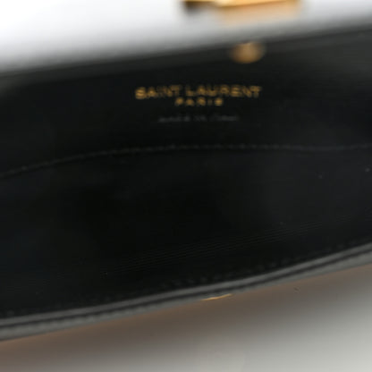 Saint Laurent Smooth Calfskin Monogram Phone Holder Crossbody Black 5 of 8