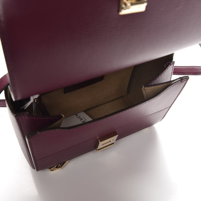 Givenchy Textured Calfskin Mini Pandora Box Crossbody Bag Dark Purple 8 of 8
