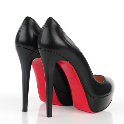 Christian Louboutin Nappa Bianca 140 Pumps 38.5 Black 4 of 7