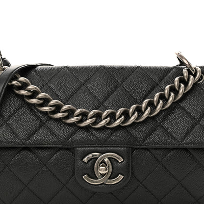 Chanel Caviar Quilted Medium Retro Class Flap Black 8 of 13