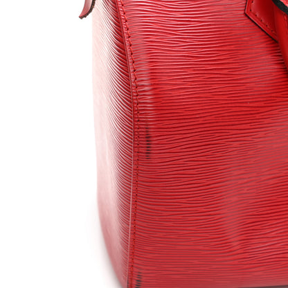 Louis Vuitton Epi Speedy 30 Castillan Red 17 of 18