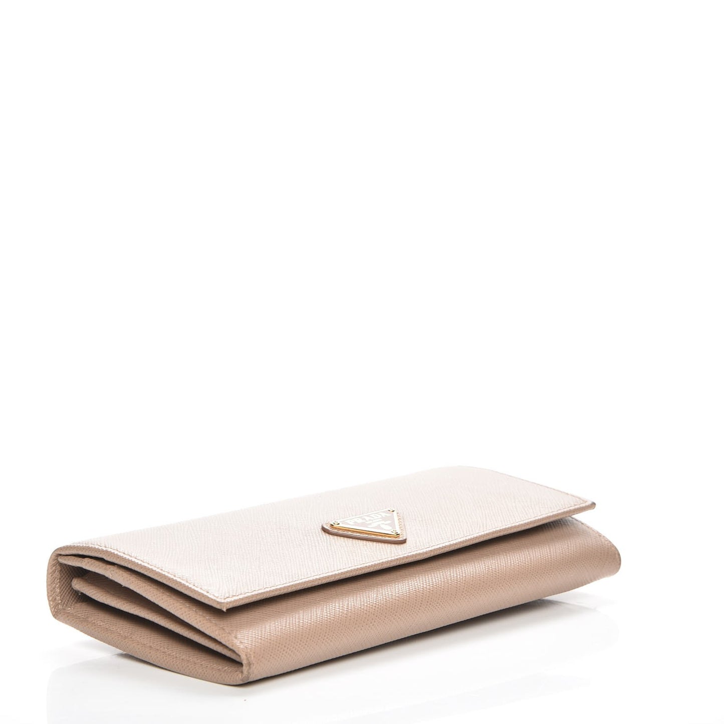 Saffiano Continental Flap Wallet Cammeo