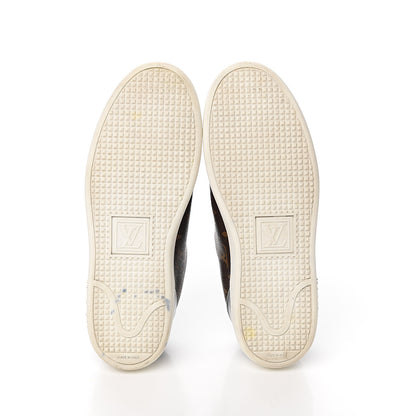 Louis Vuitton Patent Monogram Frontrow Sneakers 37 5 of 12