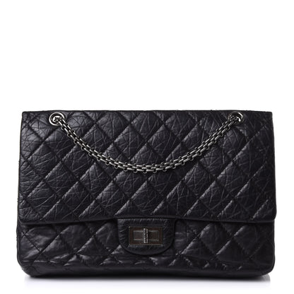 Chanel Aged Calfskin Quilted 2.55 Reissue 227 Flap Black 1 of 10