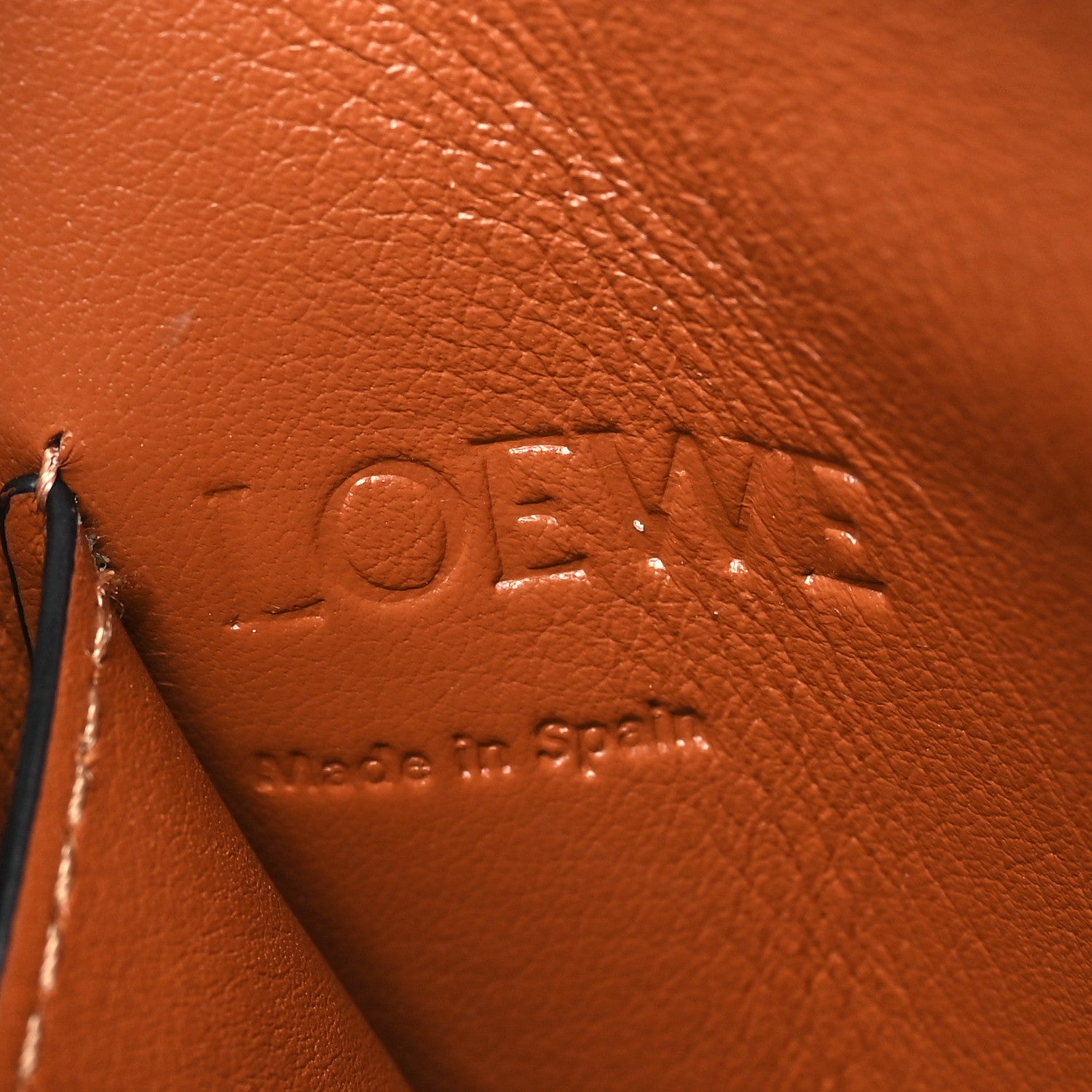 Loewe Classic Calfskin Anagram Box Crossbody Tan 6 of 9