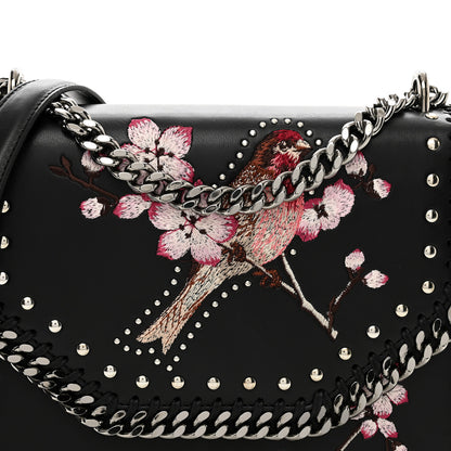 Stella McCartney Eco Alter Nappa Medium Falabella Box Bird Shoulder Bag Black 5 of 10