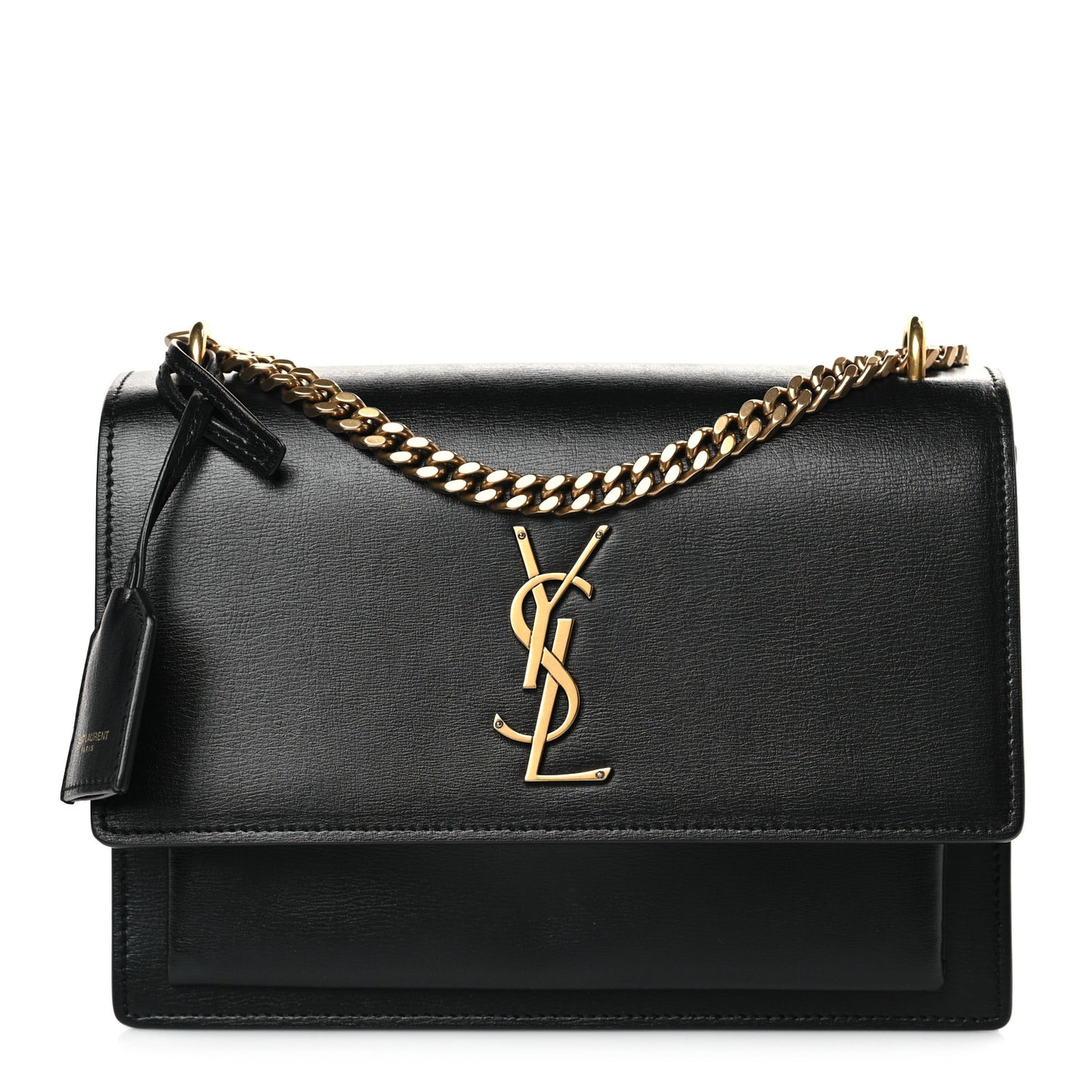 Calfskin Medium Monogram Sunset Black