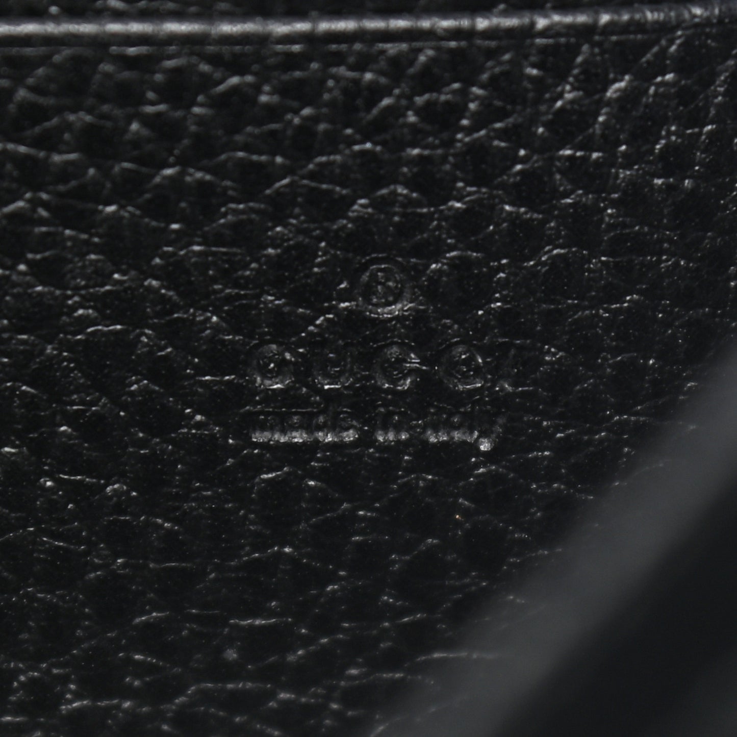 Calfskin Mini Dionysus Chain Wallet Black
