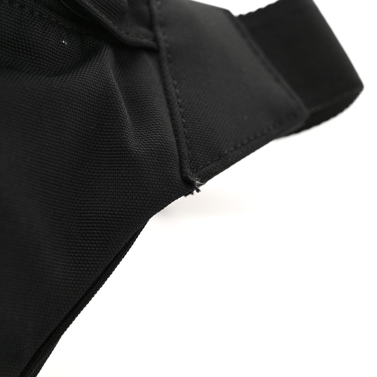 Nylon Logo Bum Bag Black