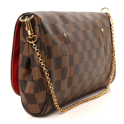 Louis Vuitton Damier Ebene Favorite MM 3 of 10