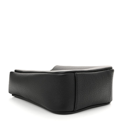 Saint Laurent Calfskin Baby Le 5 A 7 Supple Hobo Black 5 of 12