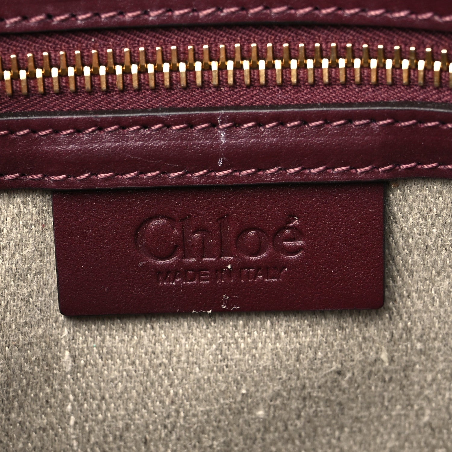 Chloe Suede Calfskin Braided Medium Marcie Double Carry Canyon Rose 7 of 9