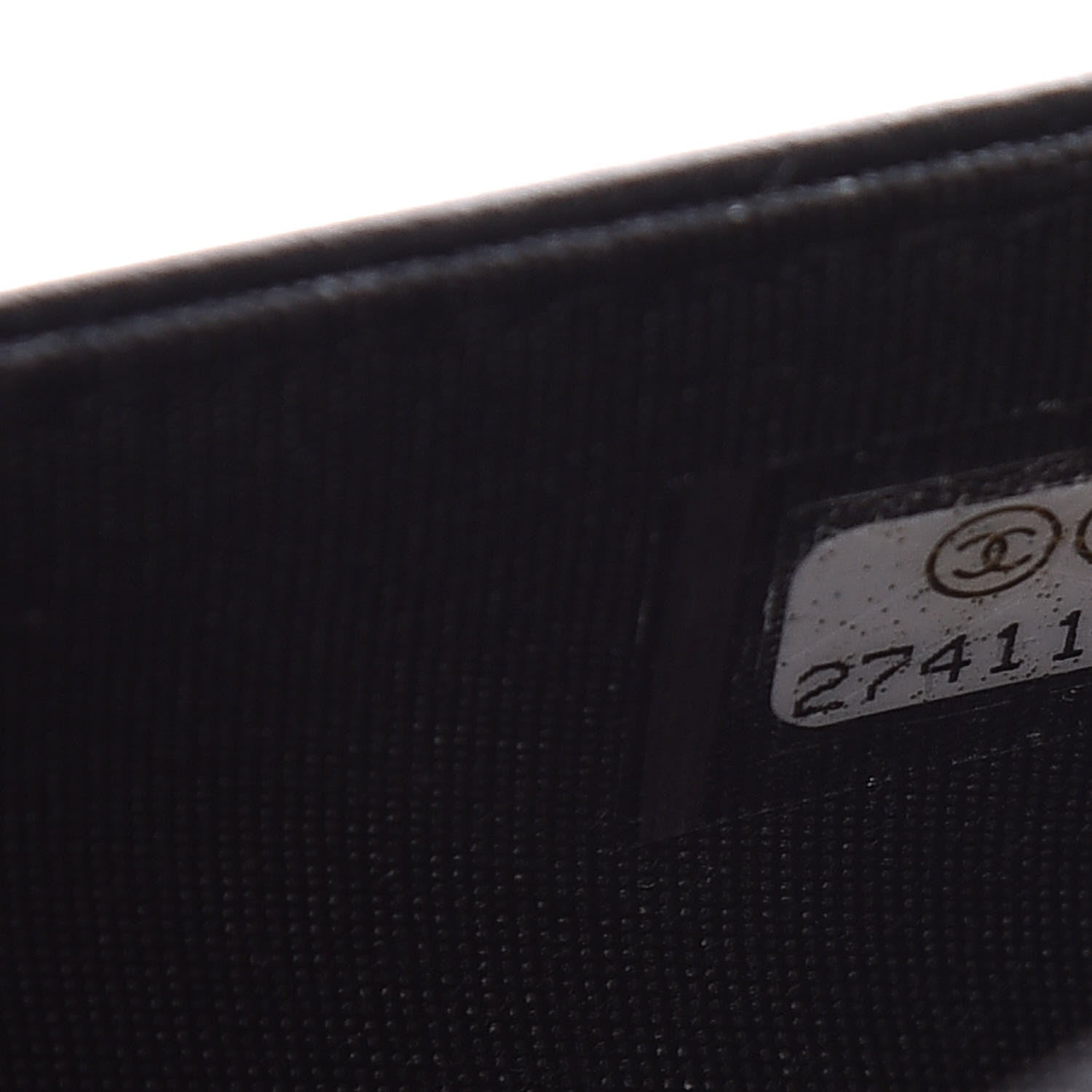 Chanel Caviar Quilted Boy Wallet On Chain WOC Black 10 of 11