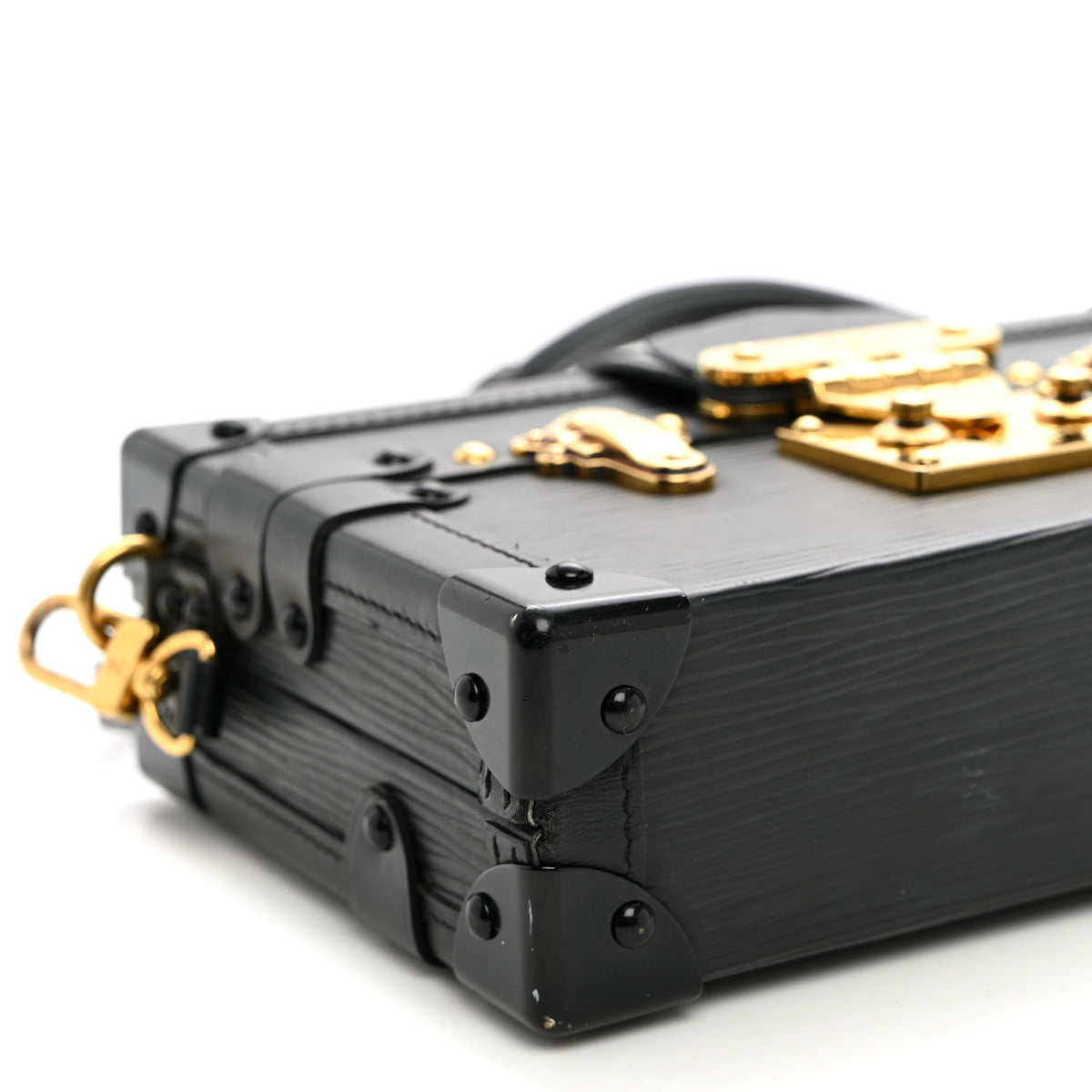 Louis Vuitton Epi Petite Malle Black 9 of 11