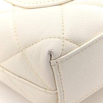 Chanel Caviar Quilted Small Flap White 14 of 17