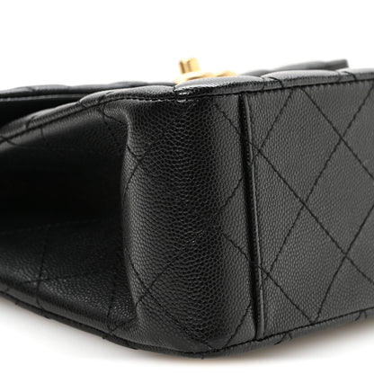 Chanel Caviar Quilted 31 Rue Cambon Top Handle Flap Black 8 of 10
