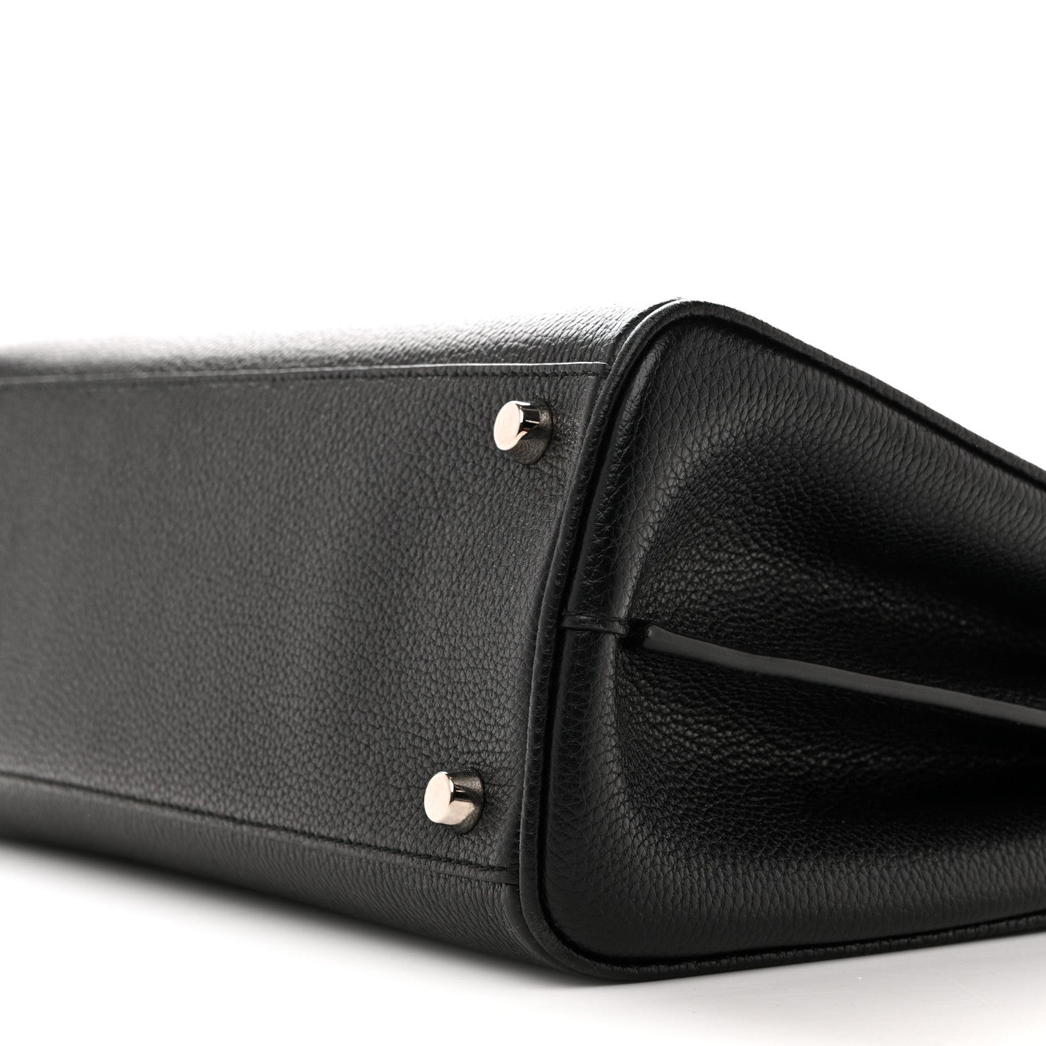 Gucci Grainy Calfskin Small Zumi Top Handle Bag Black 10 of 14