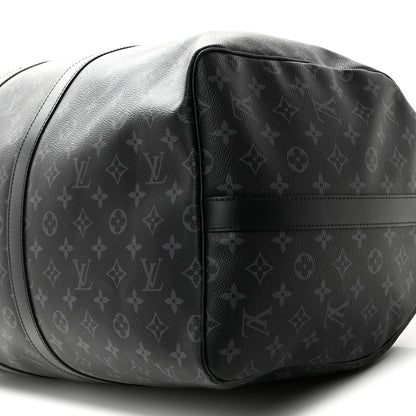 Louis Vuitton Monogram Eclipse Keepall Bandouliere 55 12 of 18