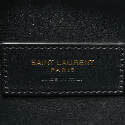 Saint Laurent Smooth Calfskin Small Le 5 A 7 Soft Hobo Black 6 of 12