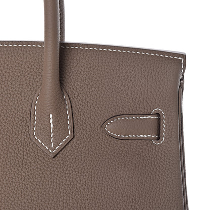 Hermes Togo Birkin 30 Etoupe 14 of 33