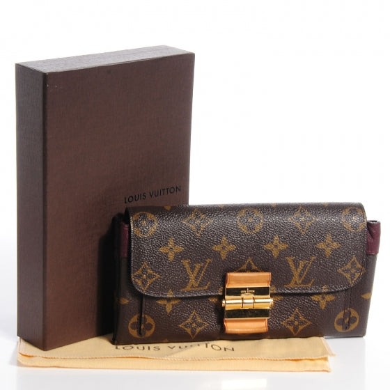 Monogram Elysee Wallet Bordeaux